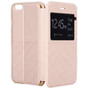 Cover Case with Stand and View Window for iPhone 6 black