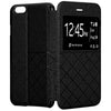 Cover Case with Stand and View Window for iPhone 6 black