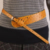 Characteristic Pin Buckle Rivet PU Waistband For Women