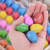 Novelty Colorful Eggs Toys Hatching Dinosaur Grow Easter Dino Egg 60PCS