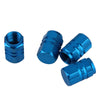 4pcs Universal Portable Aluminium Alloy Car Tire Valve Cap