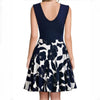 Sexy V Neck Sleeveless Women'S Dress Print Dress
