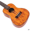4 Strings Acacia Concert Ukulele Set