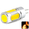 G4 5W Five Super-wide Warm White LED Lamp Wick Bulb Light ( 600LM 10-14V SMD )