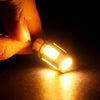G4 5W Five Super-wide Warm White LED Lamp Wick Bulb Light ( 600LM 10-14V SMD )