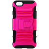 PC and Silicone Protective Case Cover with Stand for iPhone 6 4.7 inch Screen