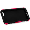 PC and Silicone Protective Case Cover with Stand for iPhone 6 4.7 inch Screen