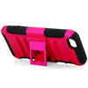 PC and Silicone Protective Case Cover with Stand for iPhone 6 4.7 inch Screen
