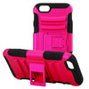 PC and Silicone Protective Case Cover with Stand for iPhone 6 4.7 inch Screen