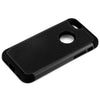 Plastic and Soft Silicone Material Back Case Cover with Football Texture Design for iPhone 6 4.7 inch Screen