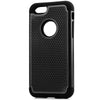 Plastic and Soft Silicone Material Back Case Cover with Football Texture Design for iPhone 6 4.7 inch Screen