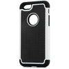 Plastic and Soft Silicone Material Back Case Cover with Football Texture Design for iPhone 6 4.7 inch Screen
