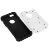 Plastic and Soft Silicone Material Back Case Cover with Football Texture Design for iPhone 6 4.7 inch Screen