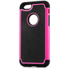 Plastic and Soft Silicone Material Back Case Cover with Football Texture Design for iPhone 6 4.7 inch Screen