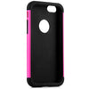 Plastic and Soft Silicone Material Back Case Cover with Football Texture Design for iPhone 6 4.7 inch Screen