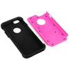 Plastic and Soft Silicone Material Back Case Cover with Football Texture Design for iPhone 6 4.7 inch Screen