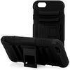 PC and Silicone Protective Case Cover with Stand for iPhone 6 4.7 inch Screen