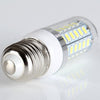 E27 10W 56 x 5730 SMD 1200LM Transparent LED Corn Light - 6000-6500K AC 200-240V