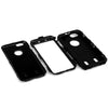 Silicone and PC Tyre Texture Style Protective Case Cover for iPhone 6 black