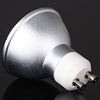 Sencart GU10 4W SMD 3528 60 LEDs White Light Silver Spot Lamp (260LM 6000-6500K)