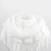 Gorgeous Irregular Geometric and Stripe Design Neck Warmer For Women