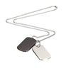 Stainless steel Military Pendant pendant brand Titanium steel couple necklace