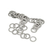 M9 Stainless Steel Flat Machine Plain Washer 50PCS