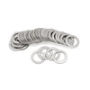 M9 Stainless Steel Flat Machine Plain Washer 50PCS