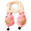 Christmas Gift Thick Warm Scarf with Cute Elephant Pattern Gloves for Kids / Ladies