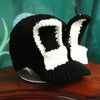 Cute Rabbit Ear Shape Decorated Knitted Baseball Cap For Women