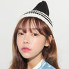 Chic Stripe Pattern Color Block Knitted Hat For Women