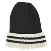 Chic Stripe Pattern Color Block Knitted Hat For Women