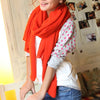 Chic Solid Color Faux Pashm Texture Scarf For Women