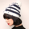 Chic Openwork Yarn Decorated Hat For Women