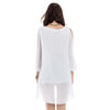 Long Sleeve Chiffon Beach Shift Dress