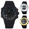 LED Watch Digital Analog Wristwatch