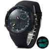 LED Watch Digital Analog Wristwatch