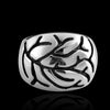 Stylish Cross Print Individual Design Ring For Men