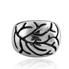 Stylish Cross Print Individual Design Ring For Men