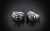 Stylish Cross Print Individual Design Ring For Men