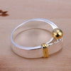Abstract Print Wedding Ring