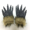 Werewolf Latex Mask Gloves Wolf Claw Halloween Party Props
