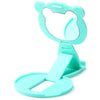 Cute Cartoon Bear Design Adjustable Phone Stand Holder with Mirror