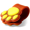 Novelty Paw Pattern Silicone Material Flexible Sucker Stand Holder