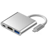 3 in 1 Type-C  4K HD HDMI USB 3.0 Hub Adapter