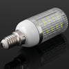 E14 7W 36 x SMD 5730 220V Dimmable White Light Silver Corn Light Lamp (6000-6500K)
