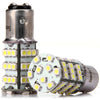 2 x Sencart 1157 Ba15d P21/5W 4W SMD-3528 54-LEDs Car Fog Lamp 6000-6500K Turn Signal Light