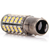 Sencart 1157 P21/5W Ba15d 5W 68 x SMD-3528 220Lm Warm White Car Fog Lamp Bulb
