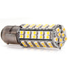 Sencart 1157 P21/5W Ba15d 5W 68 x SMD-3528 220Lm Warm White Car Fog Lamp Bulb