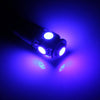T10 Blue Light 1.2W 80LM Car Turn Signal Light Reading Lamp Decorative Light (2pcs)